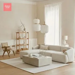 Sofa Góc L Phòng Khách Sofia Sofa Bắc Âu