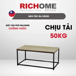 Bàn Trà Đa Năng RICHOME TA469-1. Có Thể Làm Bàn Học Bàn Trang Điểm Ngồi Bệt