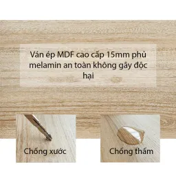 Giá Treo Quần Áo Kết Hợp Kệ Để Đồ Size To, Khung Sắt Chắc Chắn, Có Vải Che - RICHOME WA228