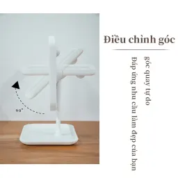 Gương Decor Trang Trí MR149 Gương Có Đèn, Nút Cảm Biến Tắt Bật RICHOME