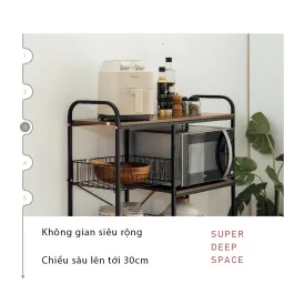 Kệ Nhà Bếp, Kệ Bếp Đa Năng Ván MDF Phủ Melamine Chống Xước, Kệ Bếp Đa Năng Thông Minh RICHOME SH549