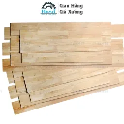 Thanh Gỗ Cao Su Bản 13cm Dùng Làm Kệ - Giá Đỡ - Kệ Gia Vị. HAMET 100% Gỗ Thịt Cao Su Có Độ Bền Cao Dể Dàng Gia Công