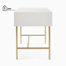 NANCY, Bàn Trang Điểm-Bàn Làm Việc Phong Cách Hiện Đại Phủ Sơn,BTD_020,Chiềudàix50x75cm,Nội thất HGF