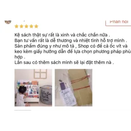 Kệ sách cho bé, kệ sách gỗ 4 tầng, giá sách Montessori cho bé KS04