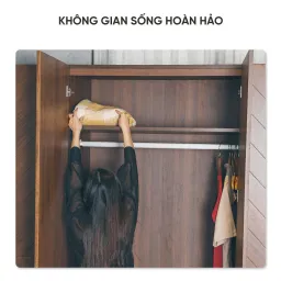 Tủ Quần Áo Gỗ MOHO HOBRO 301 2 Cánh