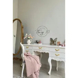 BÀN LÀM VIỆC/ BÀN TRANG ĐIỂM GỖ CHÂN QUỲ CỔ ĐIỂN có thể dùng làm Tủ Tivi/Tủ Console