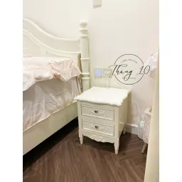 [BEST SELLER] Tab Đầu Giường Gỗ Công Chúa Lolita Chạm Khắc Cổ Điển