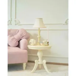 SIDE TABLE - BÀN SOFA XINH CHẠM KHẮC BÔNG CỔ ĐIỂN