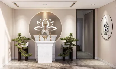 Phòng thờ - Nhà phố Bảo Minh Residence - Phong cách Modern