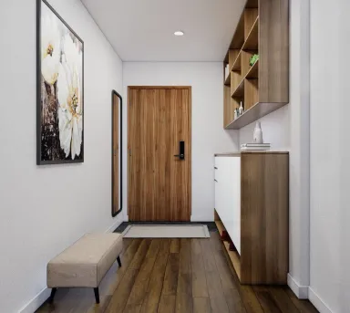 Lối vào - Căn hộ Mizuki Park 5 - Phong cách Modern