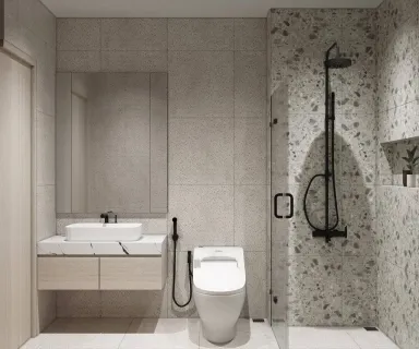 Phòng tắm - Căn hộ Quận Phú Nhuận - Phong cách Modern