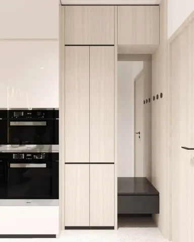Lối vào - Căn hộ Quận Phú Nhuận - Phong cách Modern