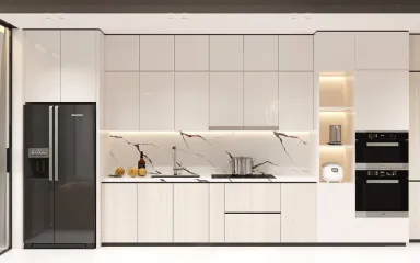 Phòng bếp - Căn hộ Quận Phú Nhuận - Phong cách Modern