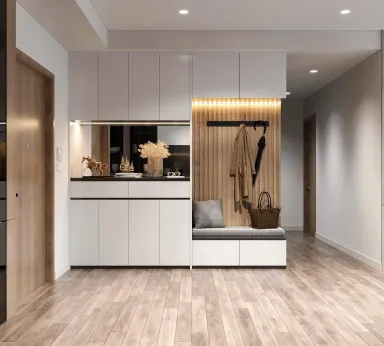 Lối vào - Căn hộ Celadon City (Nhà mẫu) - Phong cách Modern