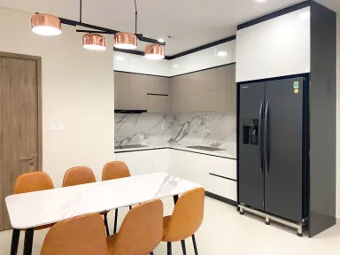 Phòng bếp Phòng ăn - Căn hộ Sora Gardens 2 - Phong cách Modern