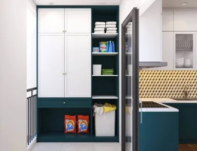 Lô gia - Căn hộ Tara Residence Quận 8 - Phong cách Modern