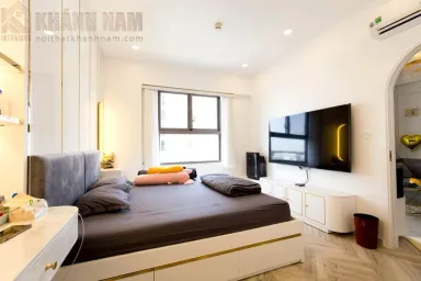 Phòng ngủ - Căn hộ Saigon South Nhà Bè - Phong cách Neo Classic Phòng ngủ - Căn hộ Saigon South Nhà Bè - Phong cách Neo Classic