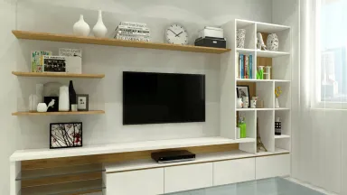 Phòng khách - Căn hộ chung cư tại Cần Thơ - Phong cách Modern
