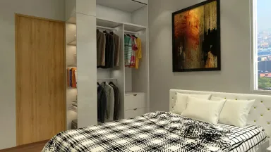 Phòng ngủ - Căn hộ chung cư tại Cần Thơ - Phong cách Modern