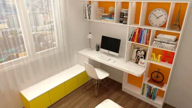 Phòng cho bé - Căn hộ chung cư tại Cần Thơ - Phong cách Modern