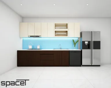 Phòng bếp - Phòng bếp Nhà phố Bình Tân - Phong cách Modern