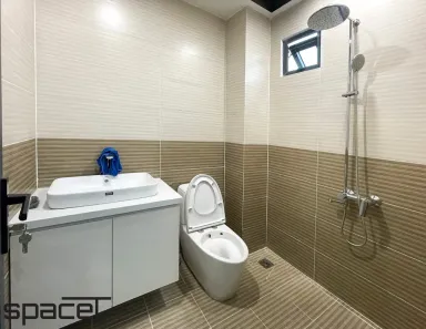 Phòng tắm - Nhà phố 100m2 tại Biên Hòa Đồng Nai - Phong cách Modern Phòng tắm - Nhà phố 100m2 tại Biên Hòa Đồng Nai - Phong cách Modern