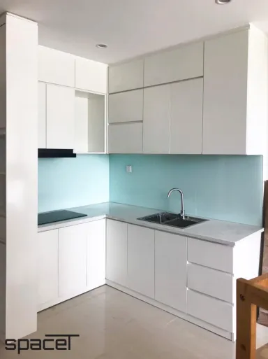 Phòng bếp - Căn hộ The Origami (Vinhomes Quận 9) - Phong cách Modern