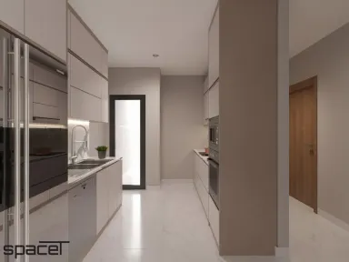 Phòng bếp - Căn hộ Precia Quận 2 - Phong cách Modern