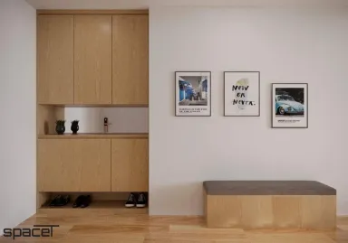 Lối vào - Căn hộ Orient Apartment Quận 4 - Phong cách Modern