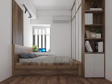 Phòng ngủ - Căn hộ Ricca Quận 9 - Phong cách Modern