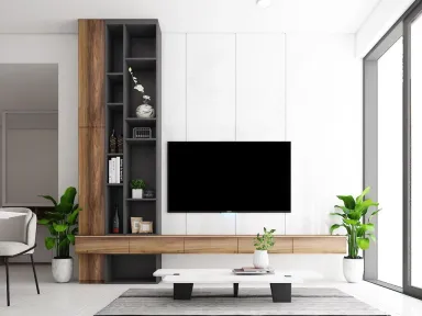 Phòng khách - Căn hộ Ricca Quận 9 - Phong cách Modern