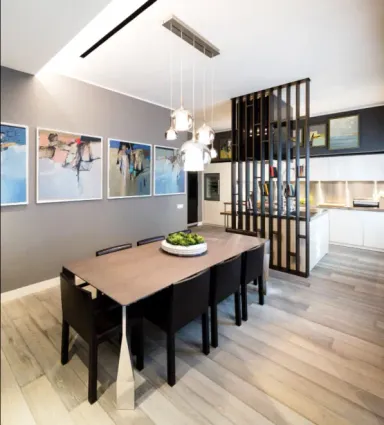 Phòng bếp Phòng ăn - Biệt thự Đại Phú Gia - Phong cách Modern