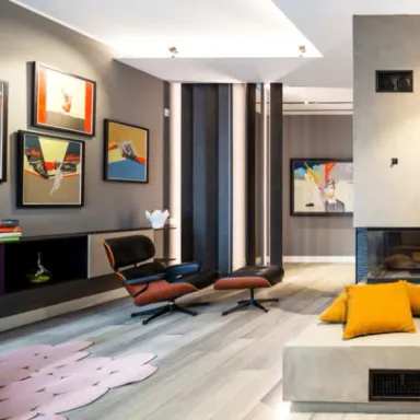 Phòng khách Góc thư giãn - Biệt thự Đại Phú Gia - Phong cách Modern