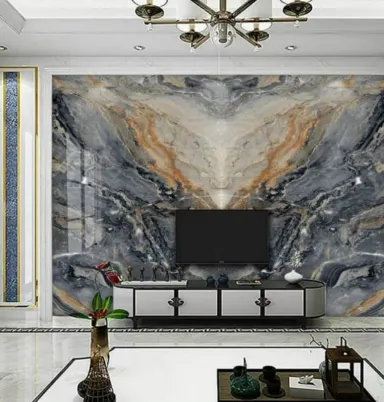 Phòng khách - Nhà phố Quận 7 - Phong cách Modern