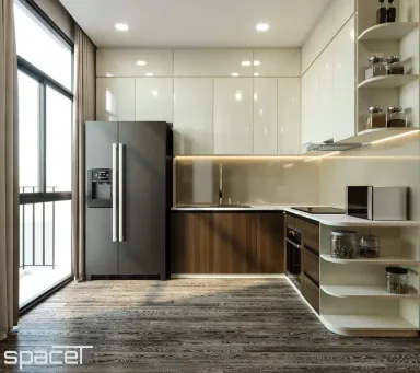 Phòng bếp - Shophouse The Manhattan Glory (Vinhomes) - Phong cách Modern