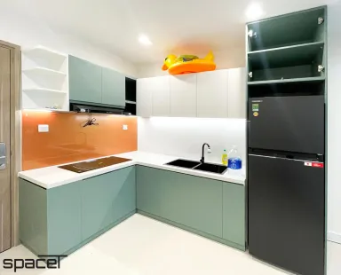 Phòng bếp - Căn hộ Vinhomes Origami Quận 9 - Phong cách Modern