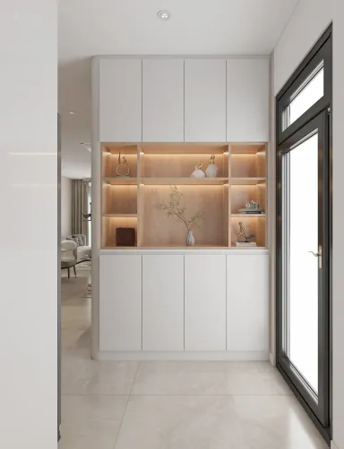 Lối vào - Căn hộ Saigon South Residence - Phong cách Modern