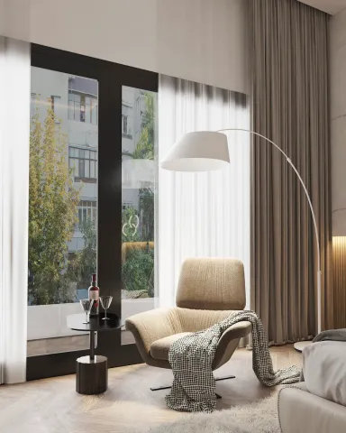 Phòng ngủ - Nhà phố Bà Rịa - Vũng Tàu - Phong cách Modern
