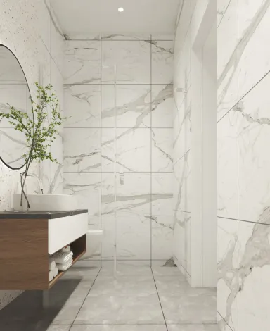 Phòng tắm - Nhà phố tại Bà Rịa Vũng Tàu - Phong cách Modern