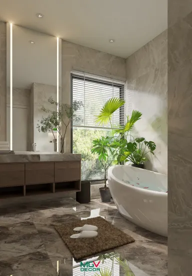 Phòng tắm - Nhà phố tại Bà Rịa - Vũng Tàu - Phong cách Modern