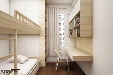 Phòng cho bé - Căn hộ Akari City 76m2 - Phong cách Japandi