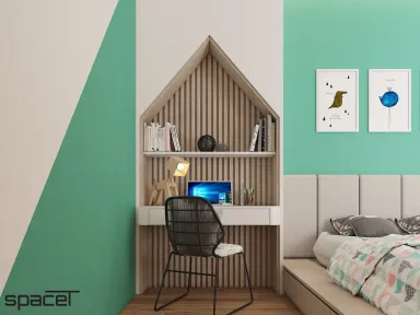 Phòng cho bé - Nhà phố Quận 12 - Phong cách Modern + Minimalist