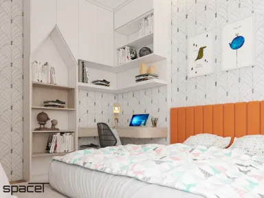 Phòng cho bé - Nhà phố Quận 12 - Phong cách Modern Minimalist