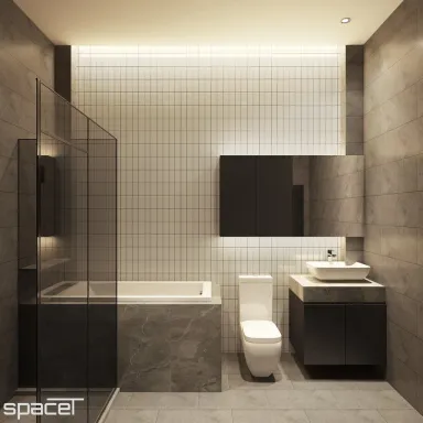 Phòng tắm - Villa Dầu Tiếng (Bình Dương) - Phong cách Modern