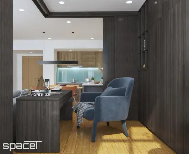 Phòng làm việc - Căn hộ Terra Mia - Phong cách Modern
