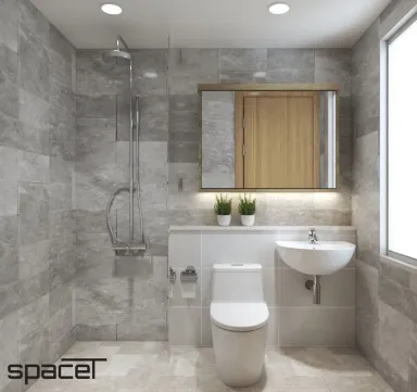 Phòng tắm - Căn hộ Terra Mia - Phong cách Modern