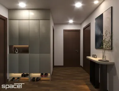 Lối vào - Căn hộ Eco Green Saigon Quận 7 - Phong cách Modern