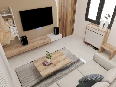 Phòng khách - Căn hộ Homyland 3 Quận 2 - Phong cách Modern