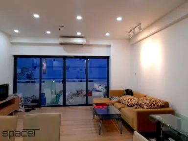 Phòng khách - Căn hộ chung cư Minh Thành Quận 7 - Phong cách Modern