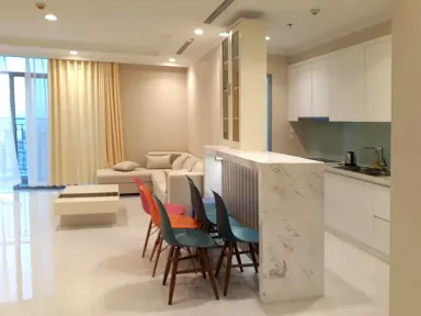Phòng bếp - Căn hộ Vinhomes Quận 9 - Phong cách Modern